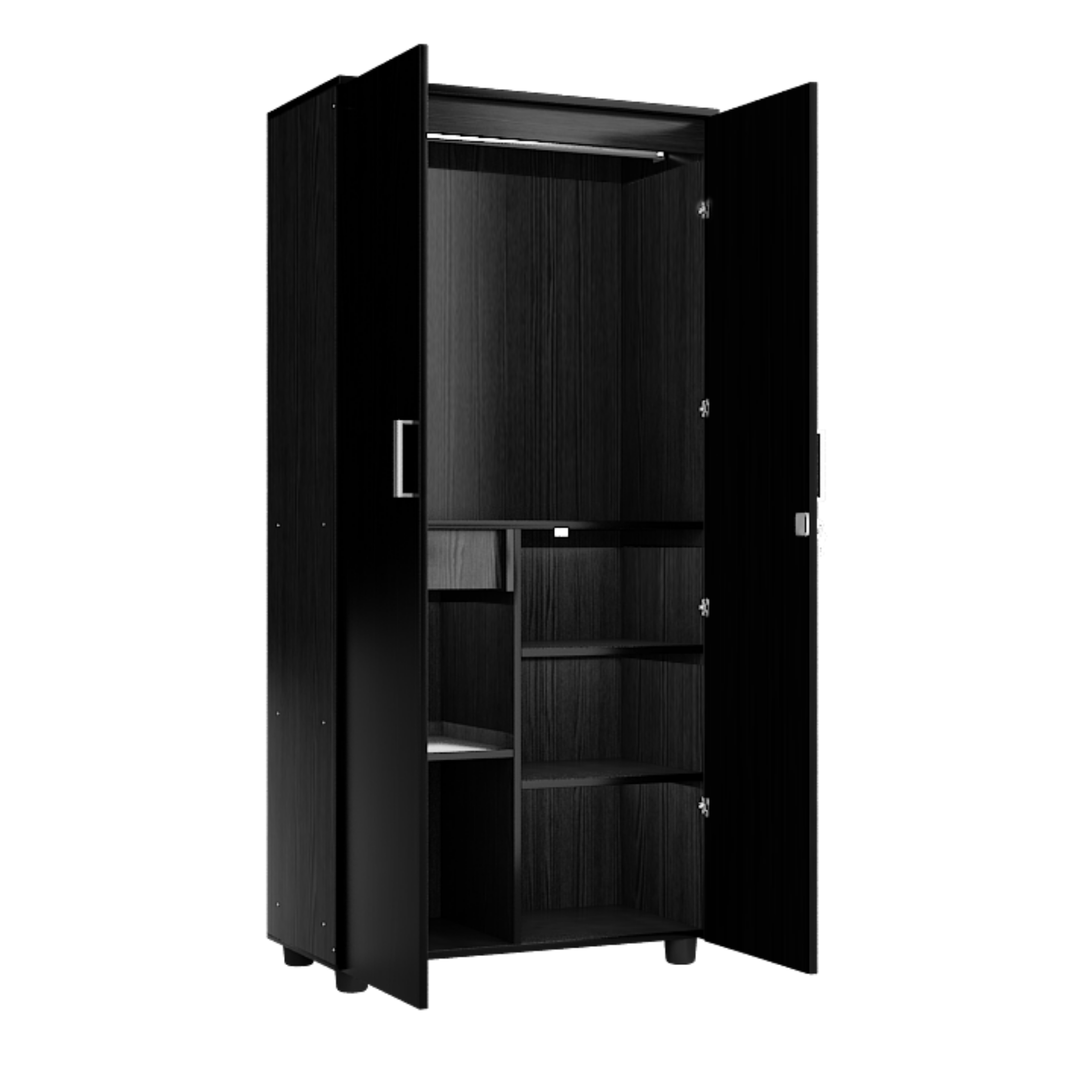 Super and Luxury Two Door Wardrobe with Hanger