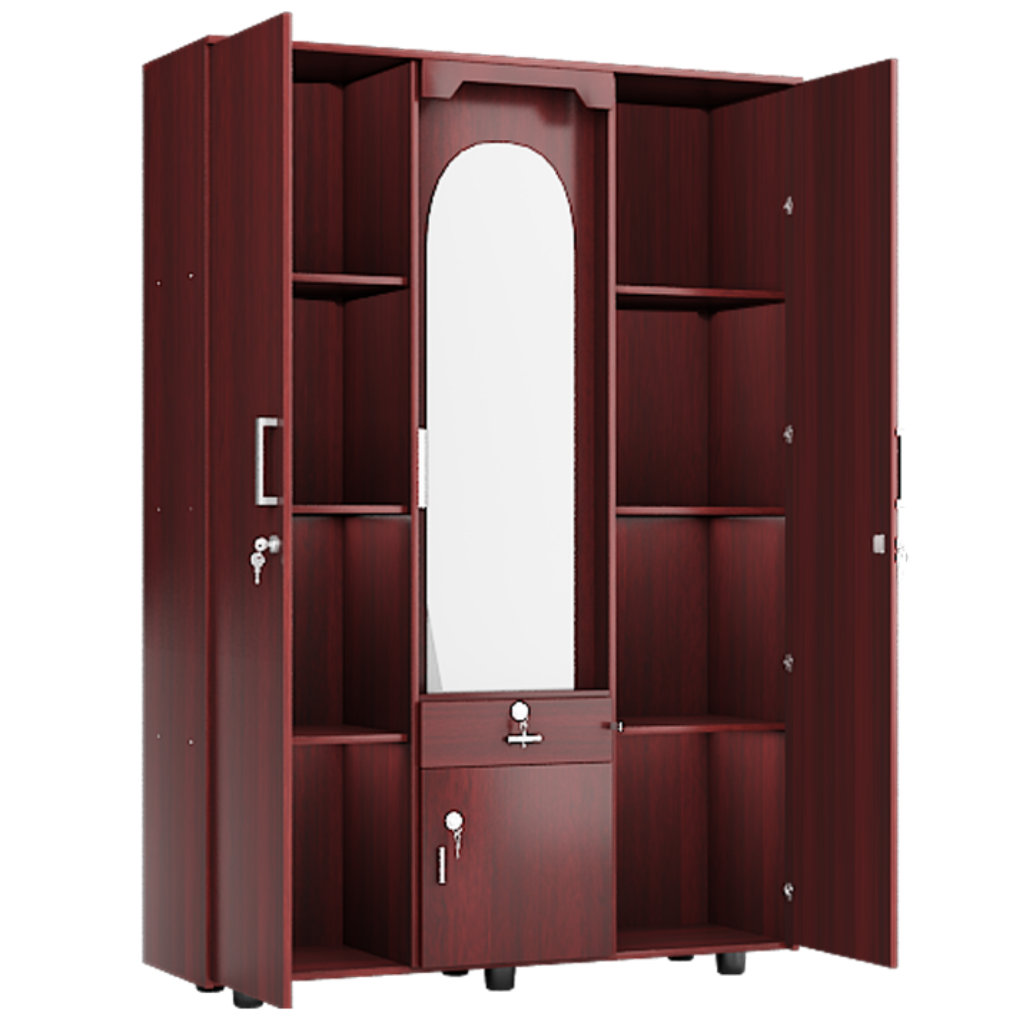 Super and Luxury Two Door Wardrobe with Dresser