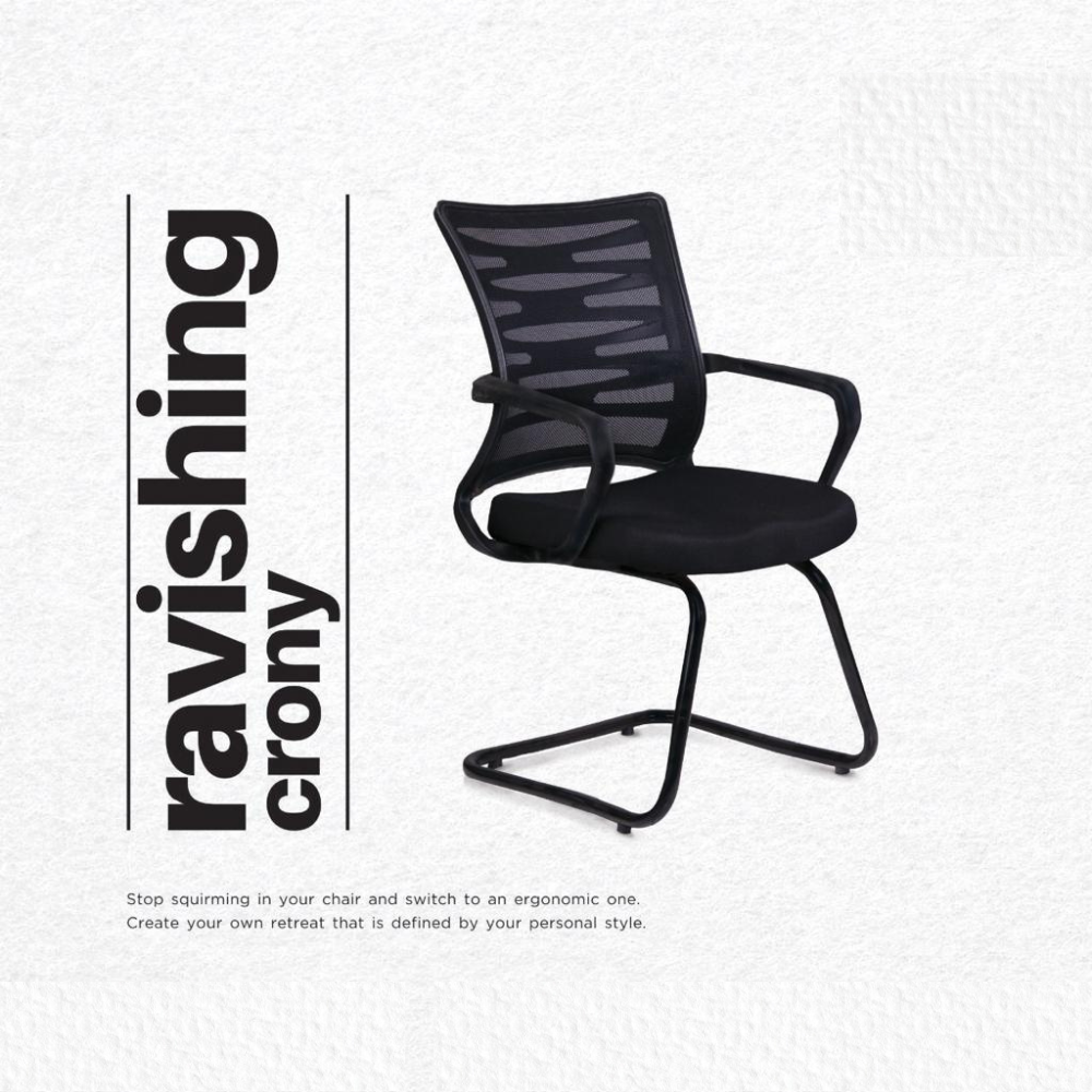 Durain Nylon Mesh Visiting Chair